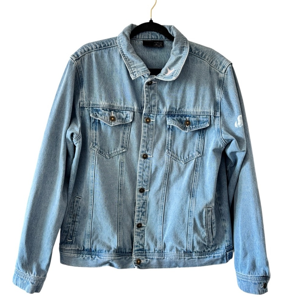 Vintage 90’s  Disney Royalty Denim Jacket with Princess Design size XL - Picture 13 of 15